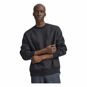 Everlane The Track Crewneck Sweatshirt Dark Heather Gray‎ XS